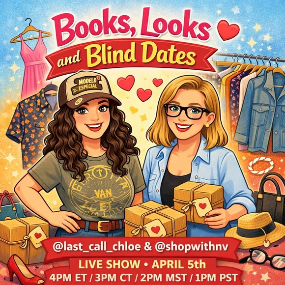 Tops - 4/5 Books, Looks & Blind Dates Cohost Show with Nicole @shopwithnv 4PM CT